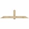 Ekena Millwork Eugene Rough Sawn Timber Gable Bracket, Douglas Fir, 84"W x 24"H x 6"D x 6"F, 7/12 Pitch GBW084X24X0606EUG00RDF - alternate 1